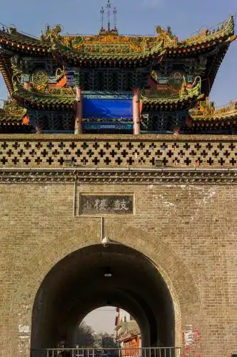 榆林市,鼓楼 中国