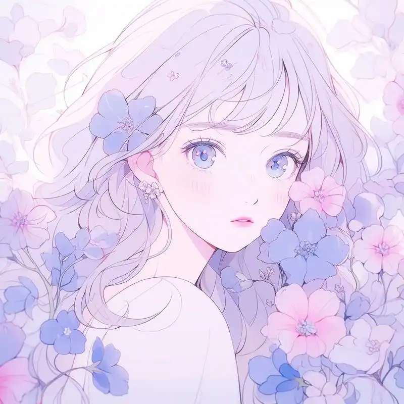 仙气头像 #女生头像图片 #动漫女头 #漫画女孩 #二