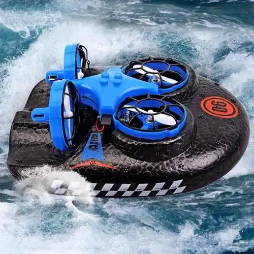 水上飞行器喷水水陆空三合一无人机小学生遥控车飞行器儿童遥控迷你