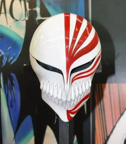 谁收藏了 死神里面 一户虚化后的不同纹路的面具图片,还请分享下!