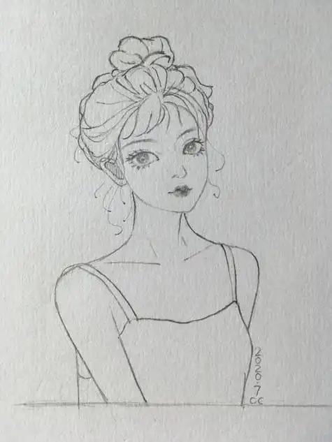 素描画简单初学者 人物素描画简单初学者