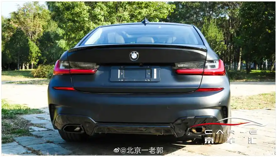 宝马新3系黑武士高清大图来啦这才是你想要的宝马新3系