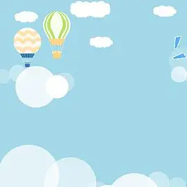 可爱卡通美食宣传海报背景素材