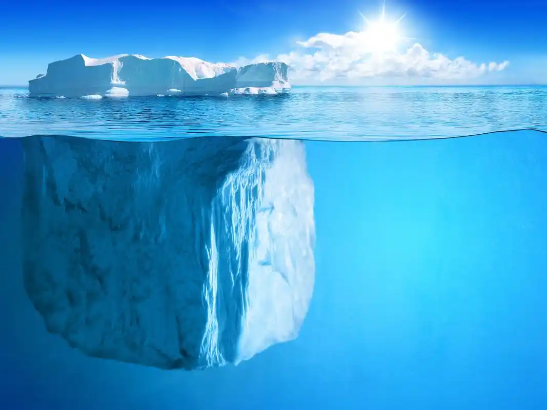 高清唯美冰川摄影图片桌面壁纸