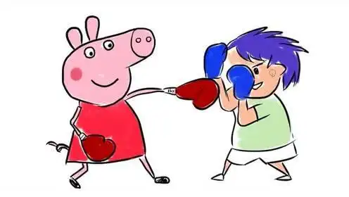 拳击简笔画彩色拳击卡通简笔画拳击运动员简笔画怎么画