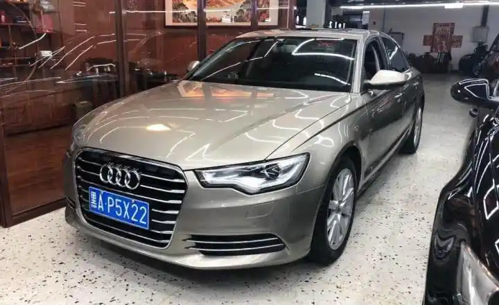 哈尔滨二手奥迪a6l 2014 款 30 fsi 豪华型 香槟色 - 小猪二手车