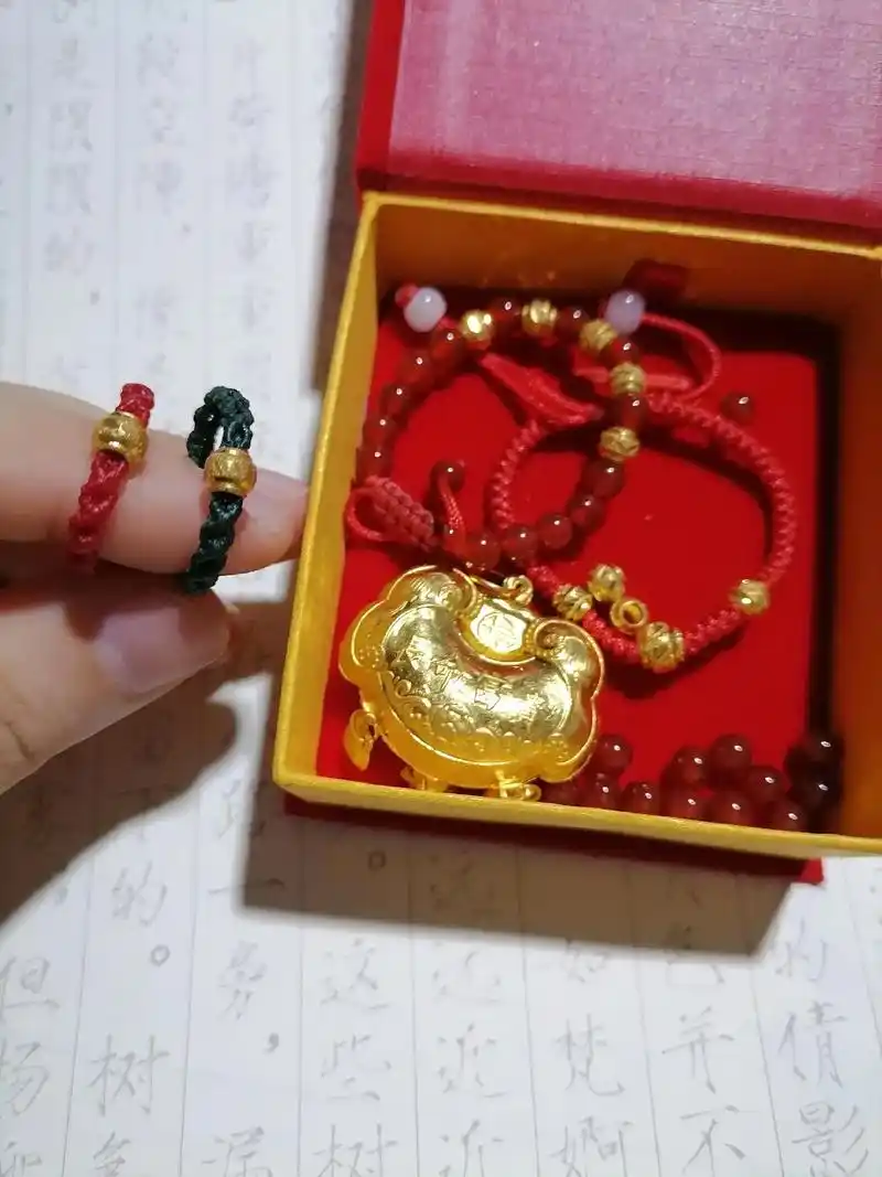 金珠戒指.#金饰改编#我的手工作品 #手工编织  - 抖音