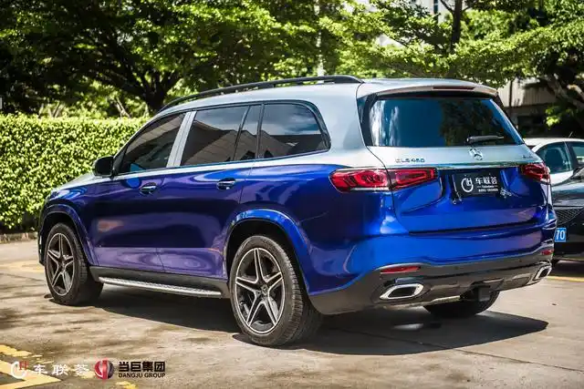 厦门车联荟奔驰gls450车身改色膜迈巴赫双拼色太酷了
