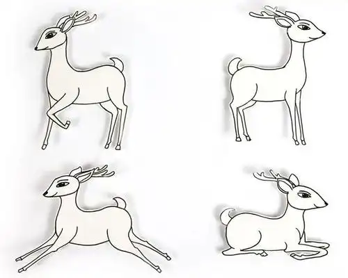 创意儿童画教程|千年归来的九色鹿-工具-站长头条