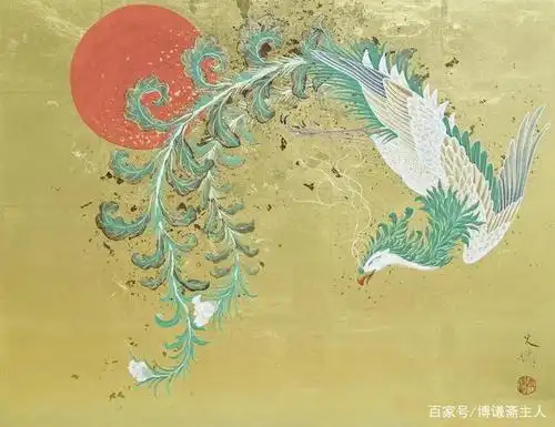 凤舞九天——日本画家加藤丈博笔下的凤凰(图)