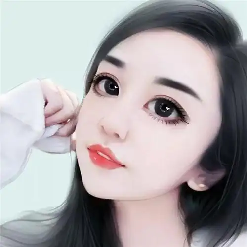 精致成熟魅力女生手绘头像