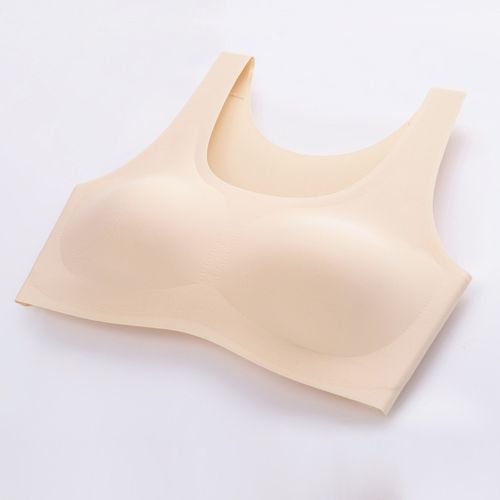 都市丽人官方旗舰店无尺码一片式隐形内衣女大红色本命年结婚喜庆