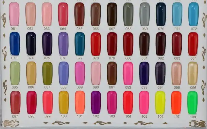 批发美甲店专用甲油胶15ml卡瑞丝可卸环保持久亮丽无味指甲油套装