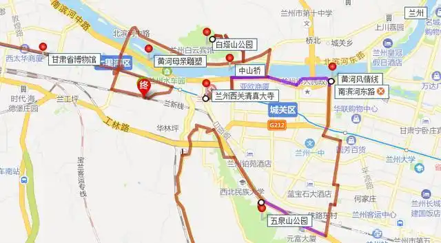 甘肃兰州十大景点自驾游攻略