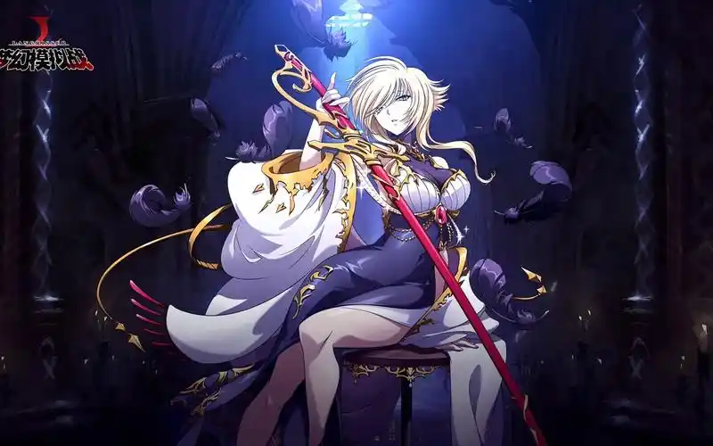 梦幻模拟战 希琳卡原版立绘命运之扉4:月之归还