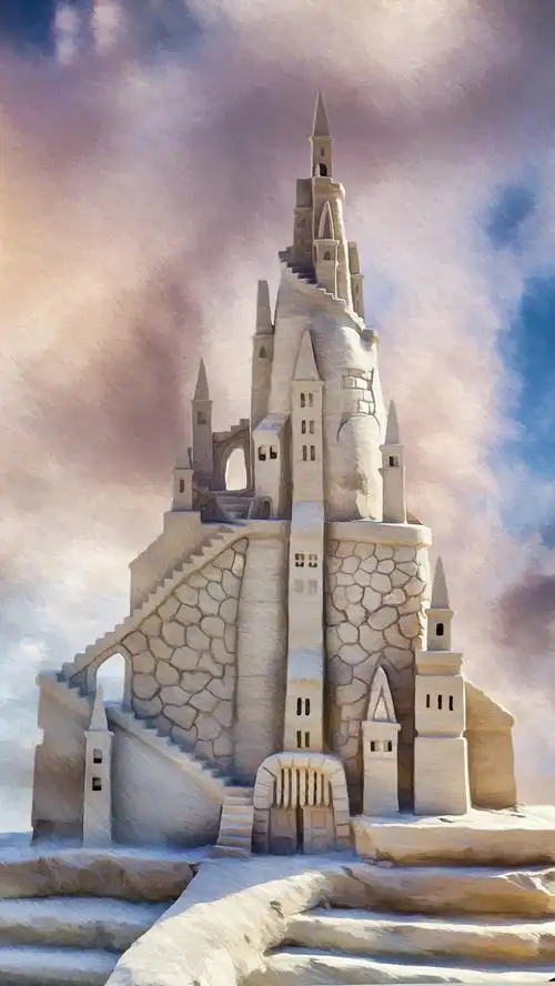 城堡免抠素材免费下载_觅元素51yuansu.com