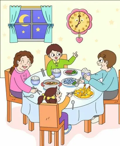 最美的过年习俗,团圆饭