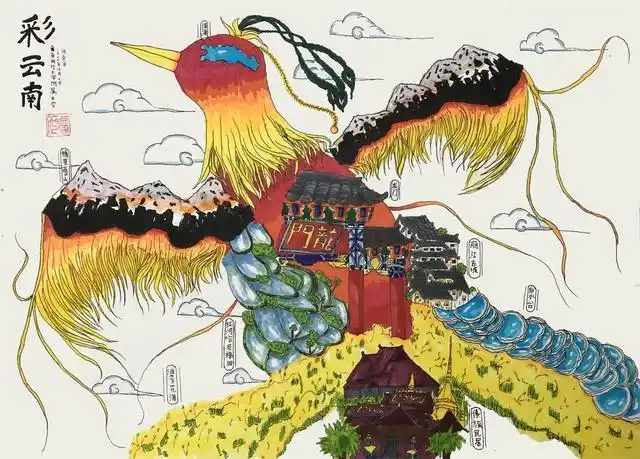 彩云杯中小学生绘画比赛初中组一等奖获奖作品展示