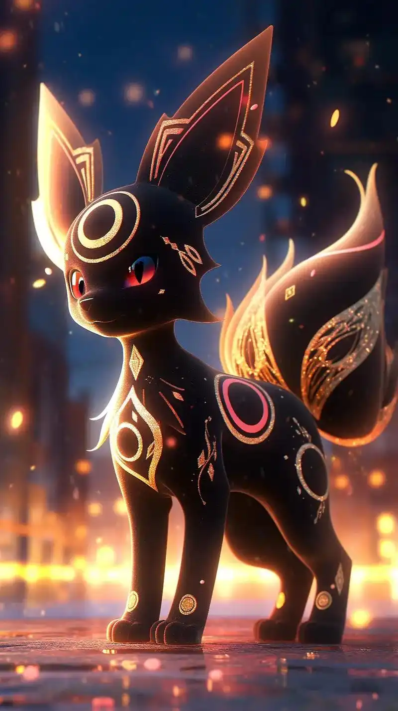 月亮伊布.需要图的关注,评论一下需要第几张图 #精灵宝可梦  - 抖音