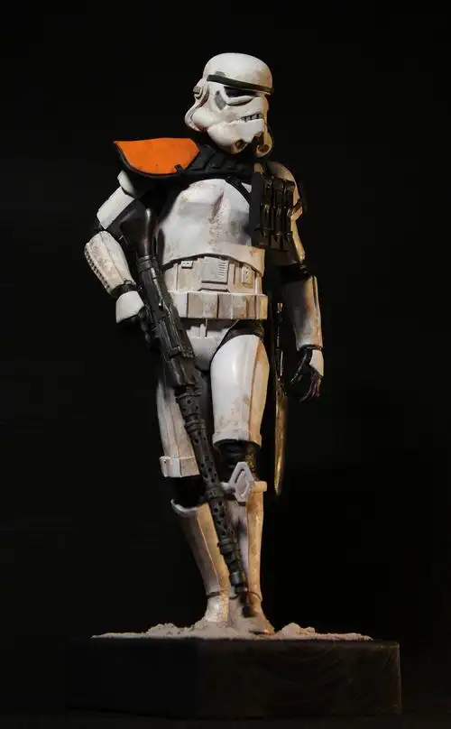 1/6 scale star wars stormtrooper figure sculpted