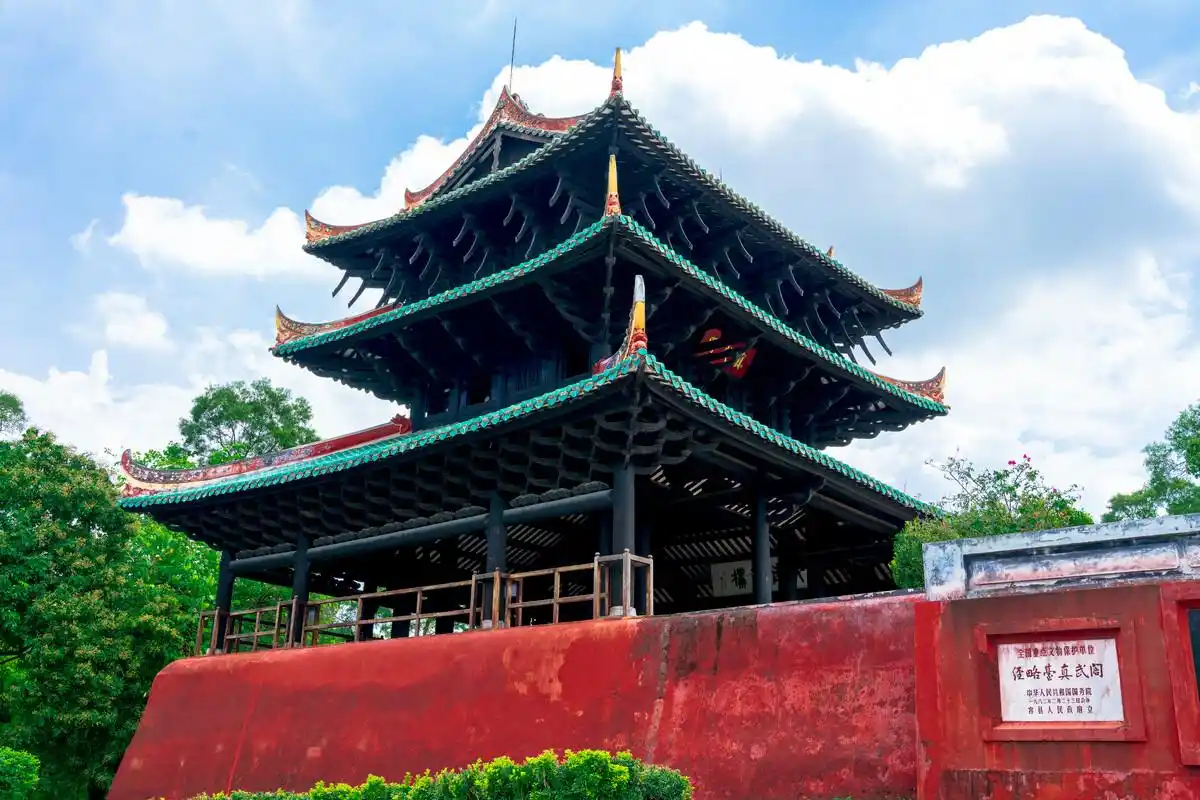 广西容县真武阁