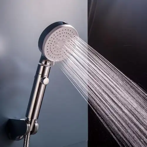 通用增压花洒燃气热水器喷头粗孔大出水洗澡手持水龙头莲蓬头