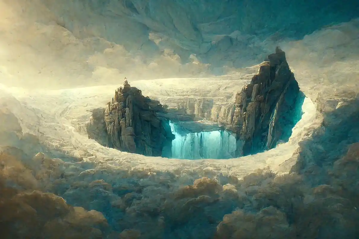 ai绘画:华夏幻境-瀛洲神霄.个人原创ai东方奇幻风格场景设 - 抖音