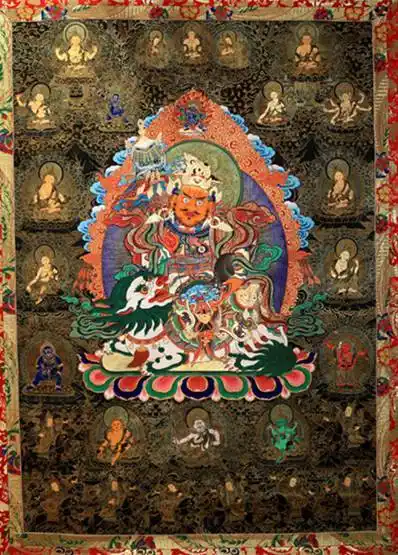 热贡艺术的奇葩——娘本大师唐卡精品赏(组图)