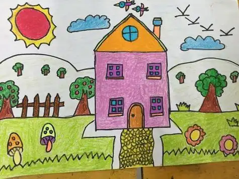 画堂无限二年级3班我爱简笔画社团成果展示