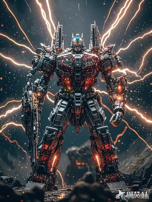 机械巨人变形金刚机器人密恐噩梦密集恐惧症巨物来袭ai绘画#ai美图