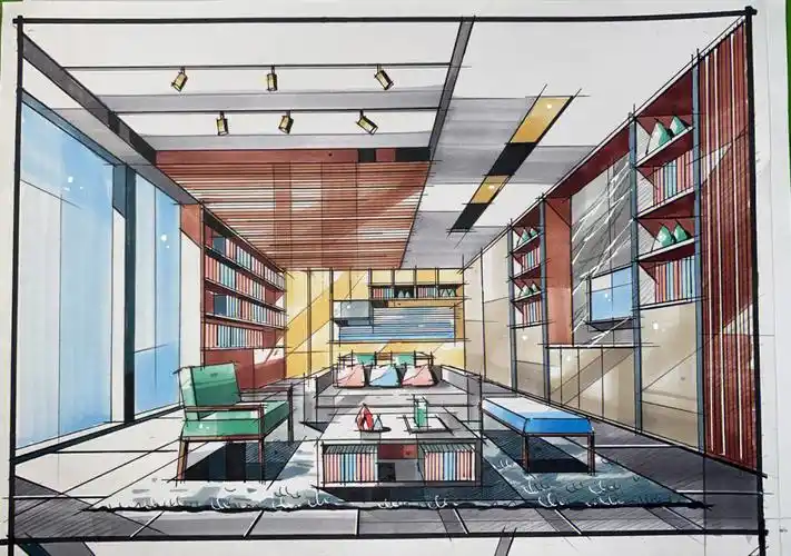 家装马克笔手绘卓越设计家马克笔