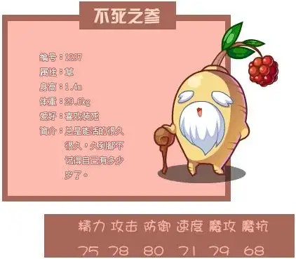 洛克王国参果果技能表