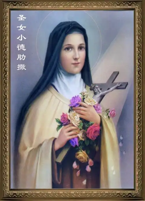 天主教12位圣女纪念像