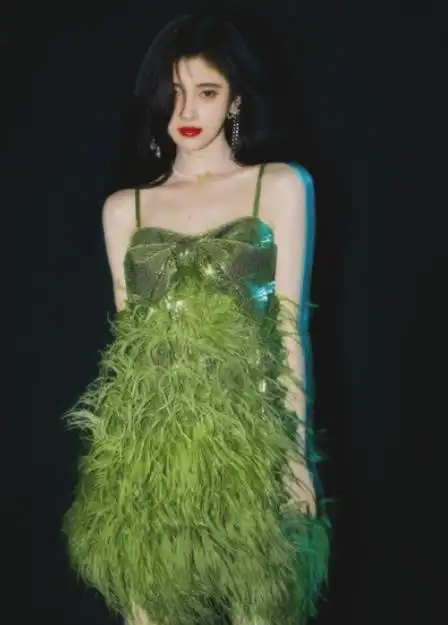 鞠婧祎头像绿色系(鞠婧祎头像粉色系)