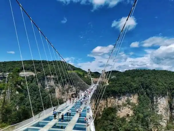 第三个,张家界大峡谷景区