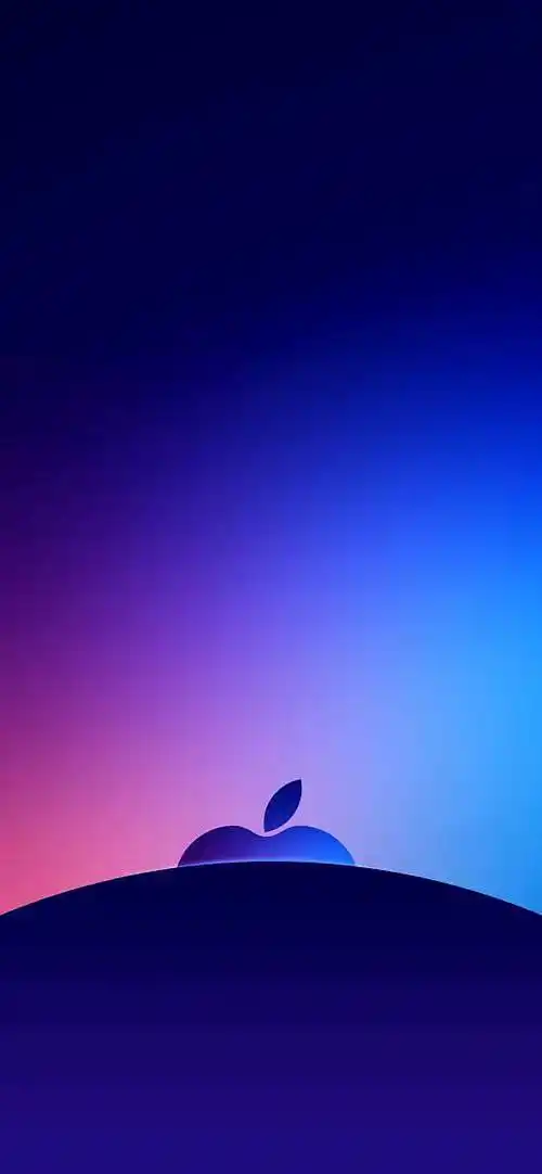 苹果logo品牌商标渐变