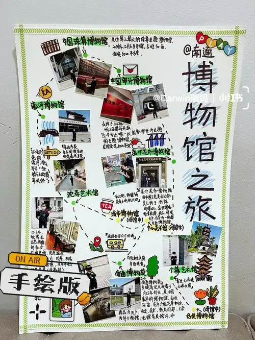 带你走走92南通|博物馆一日游手绘版路线