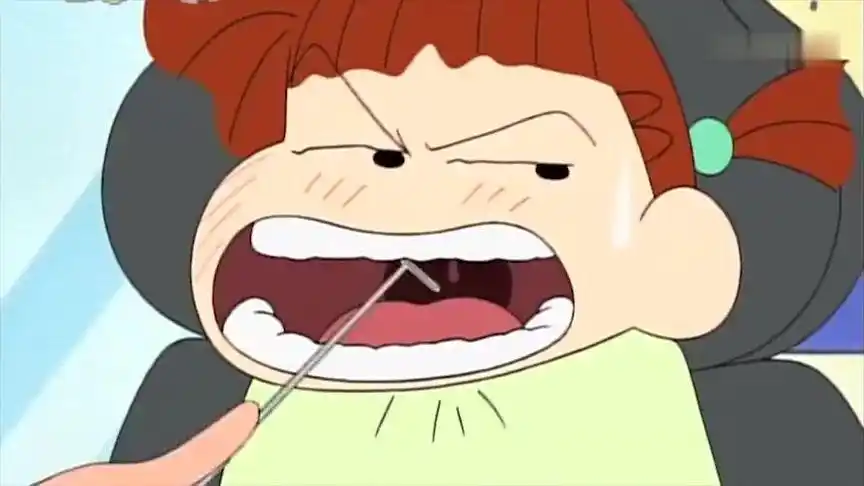 蜡笔小新第四部:妮妮终于把牙齿治好了!