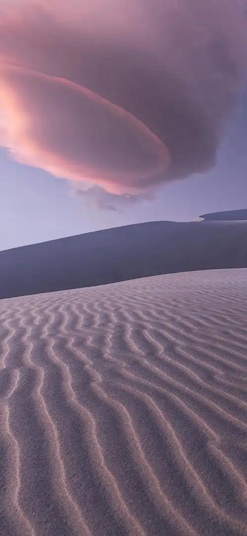 唯美沙漠风景图片手机壁纸