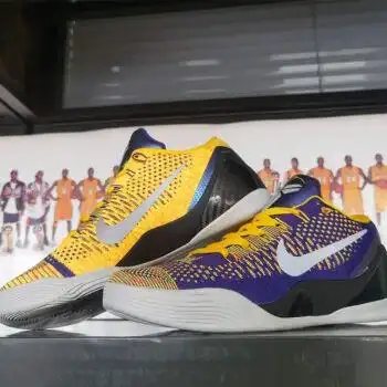 耐克运动鞋同款kobe9黑曼巴科比9代纯原实战篮球鞋mvp纪念战靴编织