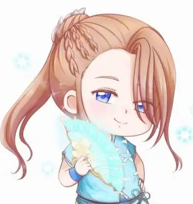 新天龙八部玩家手绘:玉眠cp-全身 头像