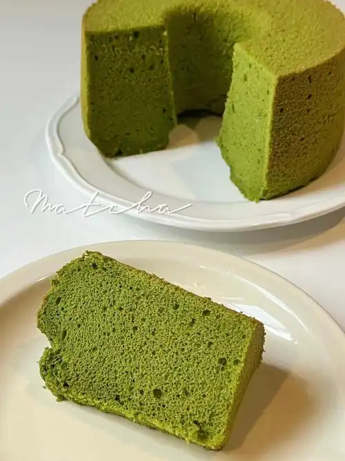 抹茶戚风蛋糕超q润版本92附配方和做法