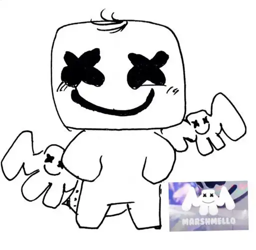 棉花糖marshmello