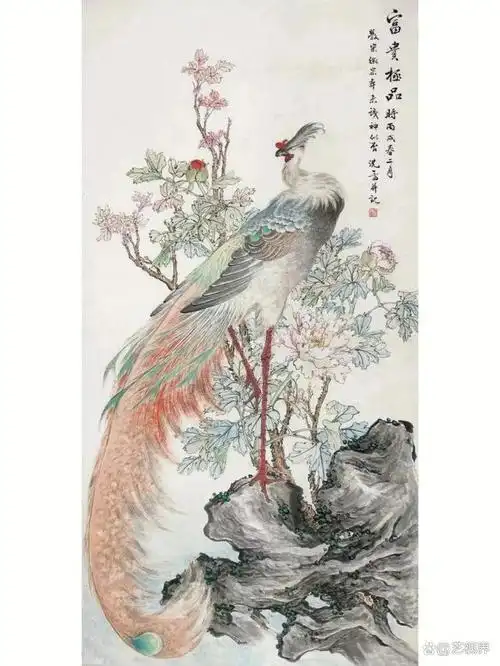 凤凰涅槃|沈一斋国画凤凰作品集
