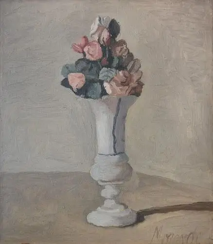 莫兰迪几乎从来不用鲜亮的颜色,花了一辈子画瓶子!