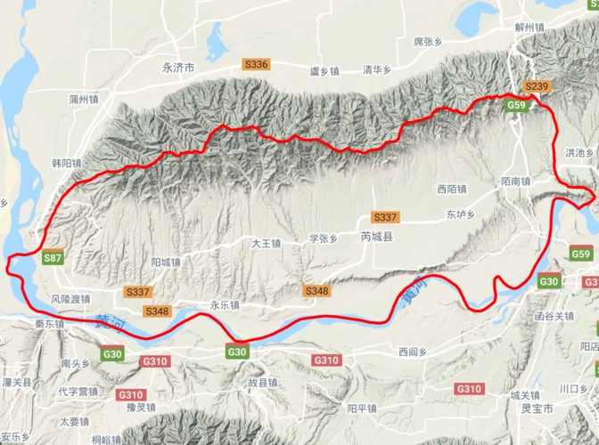 山西运城市有一个县,有132处重点文物保护单位,县城建在黄河边