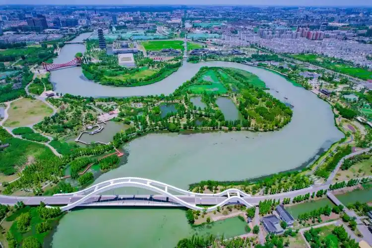 一江清水万重山|扬州运河三湾绘就水清岸绿生态画卷