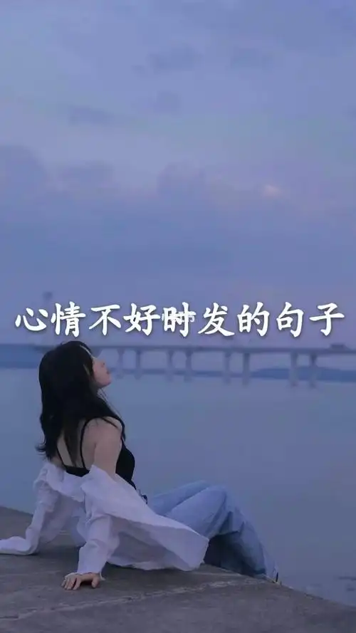 适合心情不好时发的句子字字扎心66