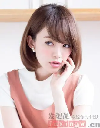 圆脸发型精选|圆脸流行发型设计 简单显瘦up气质