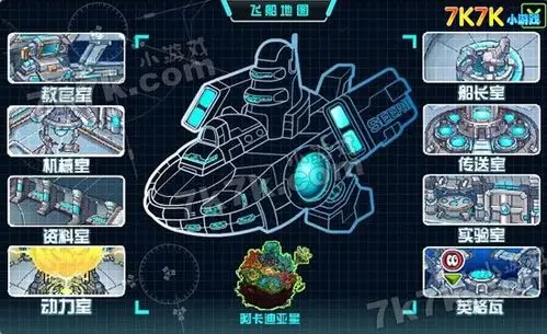 新创意的飞船地图赛尔号2地图系统依然在左下角位置赛尔号2全新地图